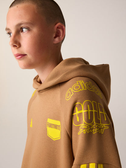 Dsiney Kidz - adidas Brown Fortnite Hoodie image 4