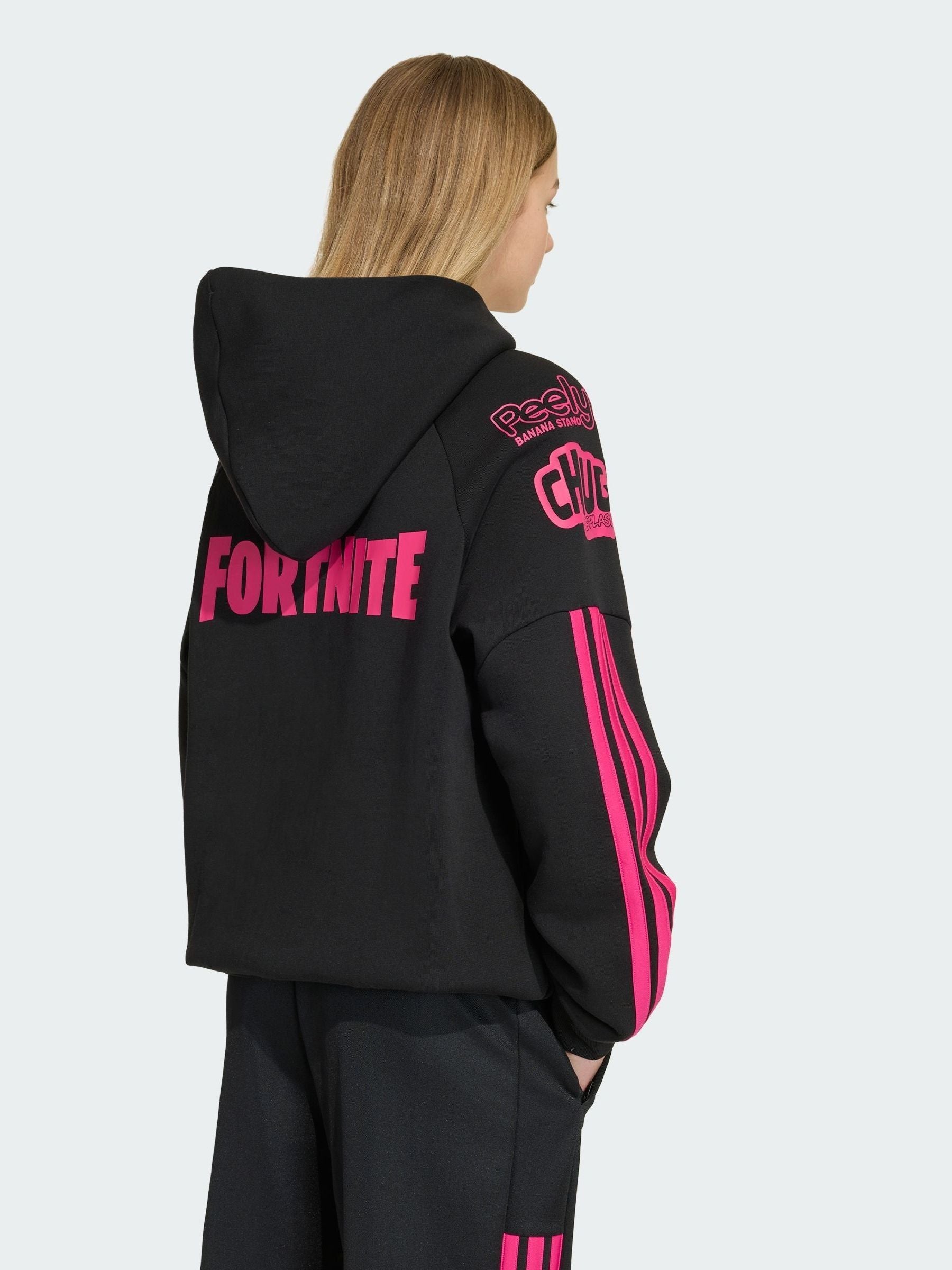 Dsiney Kidz - adidas Black Fortnite Hoodie image 3