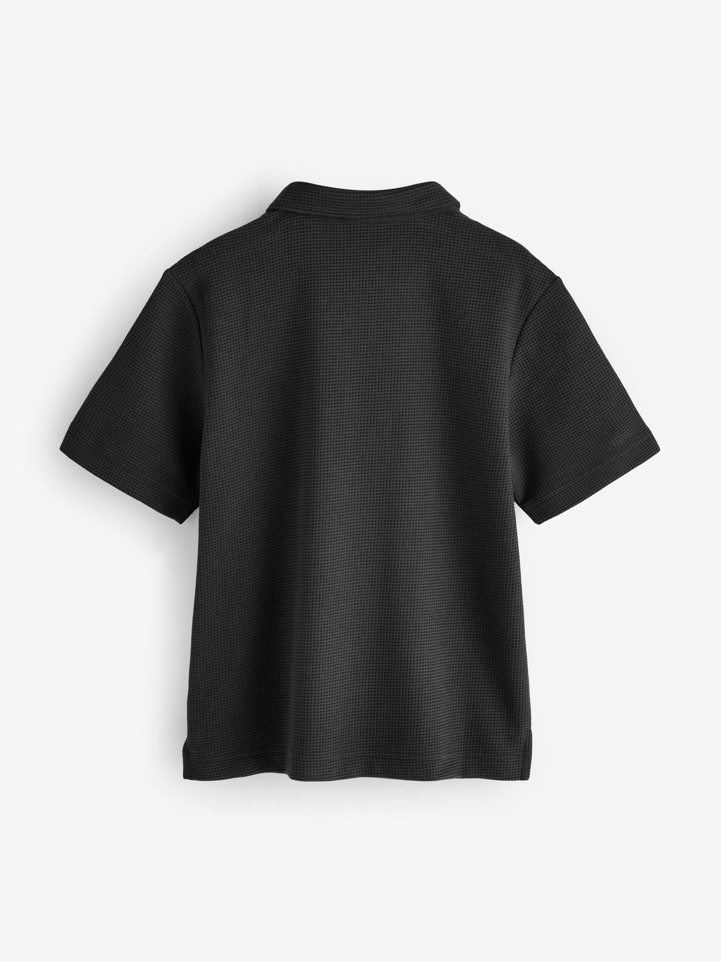 Dsiney Kidz - adidas Originals Black Waffle Polo T-Shirt image 5