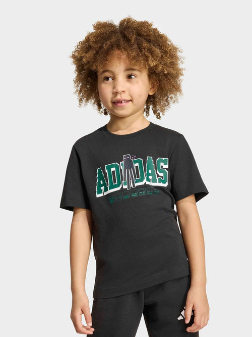 Dsiney Kidz - adidas Black Minecraft T-Shirt image 1