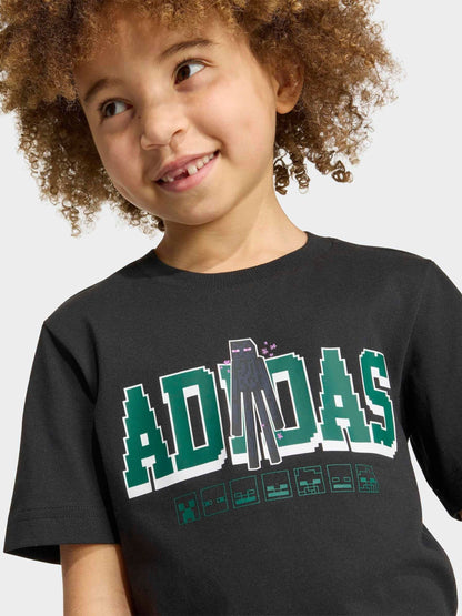 Dsiney Kidz - adidas Black Minecraft T-Shirt image 4