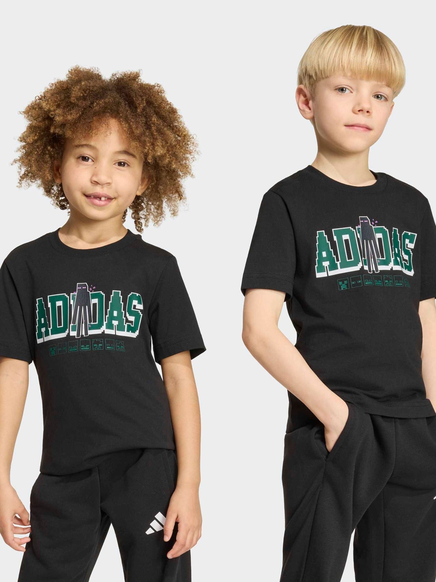 Dsiney Kidz - adidas Black Minecraft T-Shirt image 6