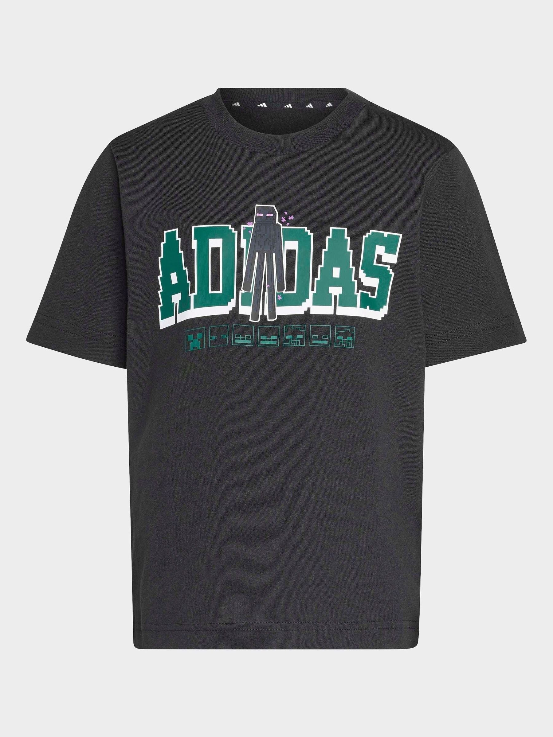 Dsiney Kidz - adidas Black Minecraft T-Shirt image 8