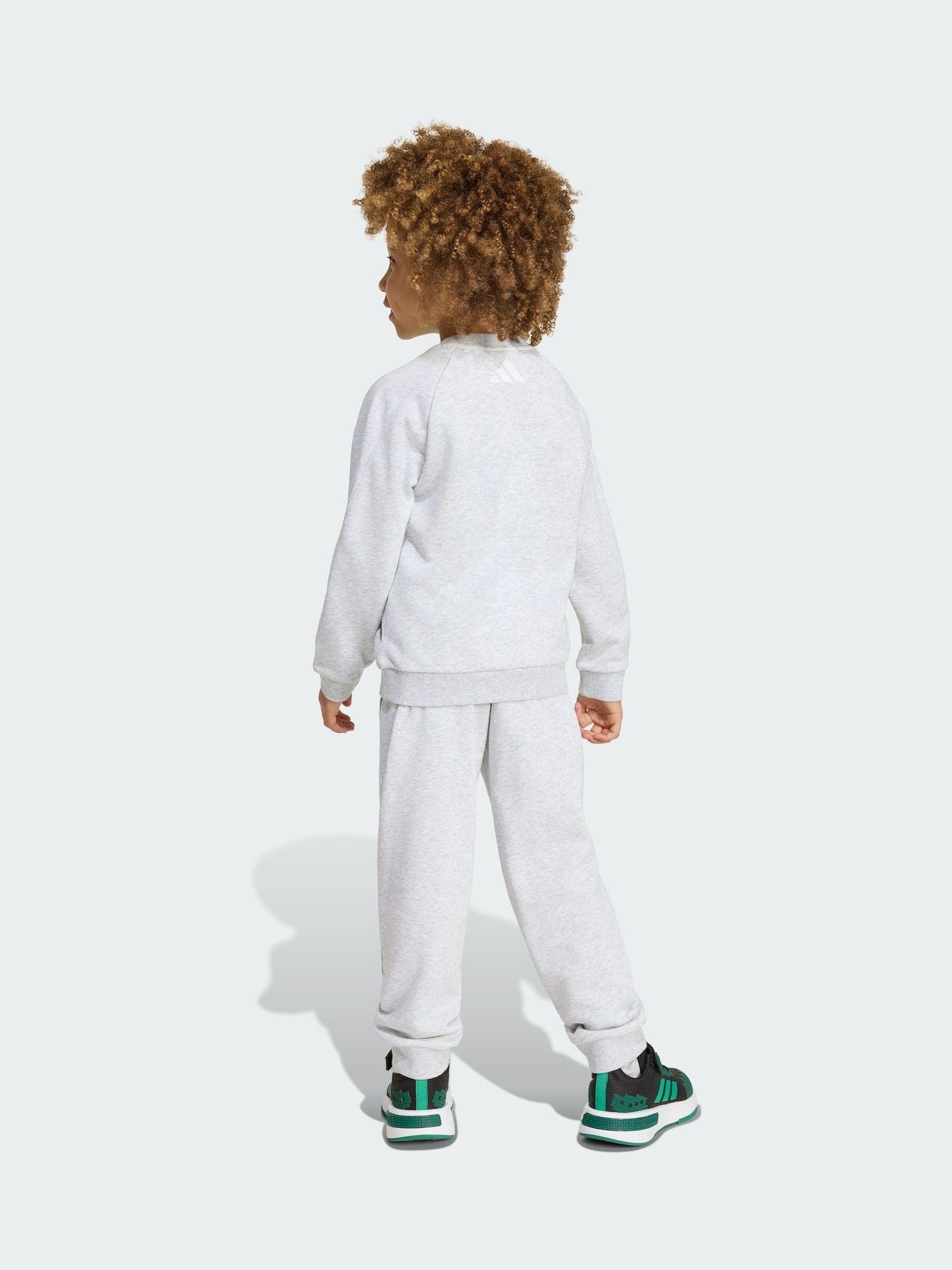 Dsiney Kidz - adidas Grey Minecraft Little Kids Tracksuit image 2