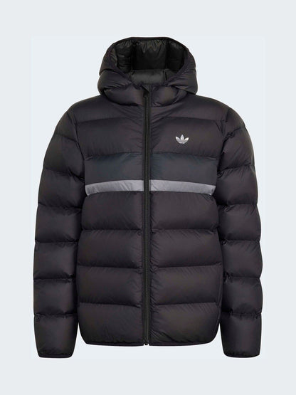 Dsiney Kidz - adidas Originals Black Colour Block Puffer Jacket image 6
