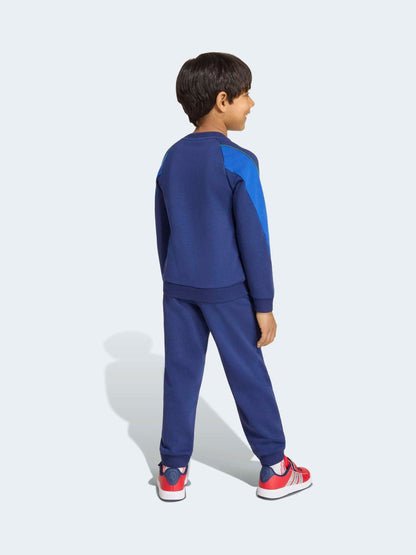 Dsiney Kidz - adidas Blue Spiderman Sweatshirt and Joggers Set image 2