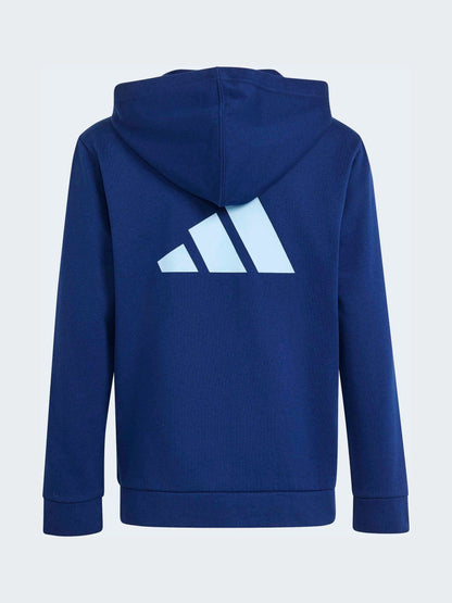 Dsiney Kidz - adidas Blue Colour Block Hoodie image 2
