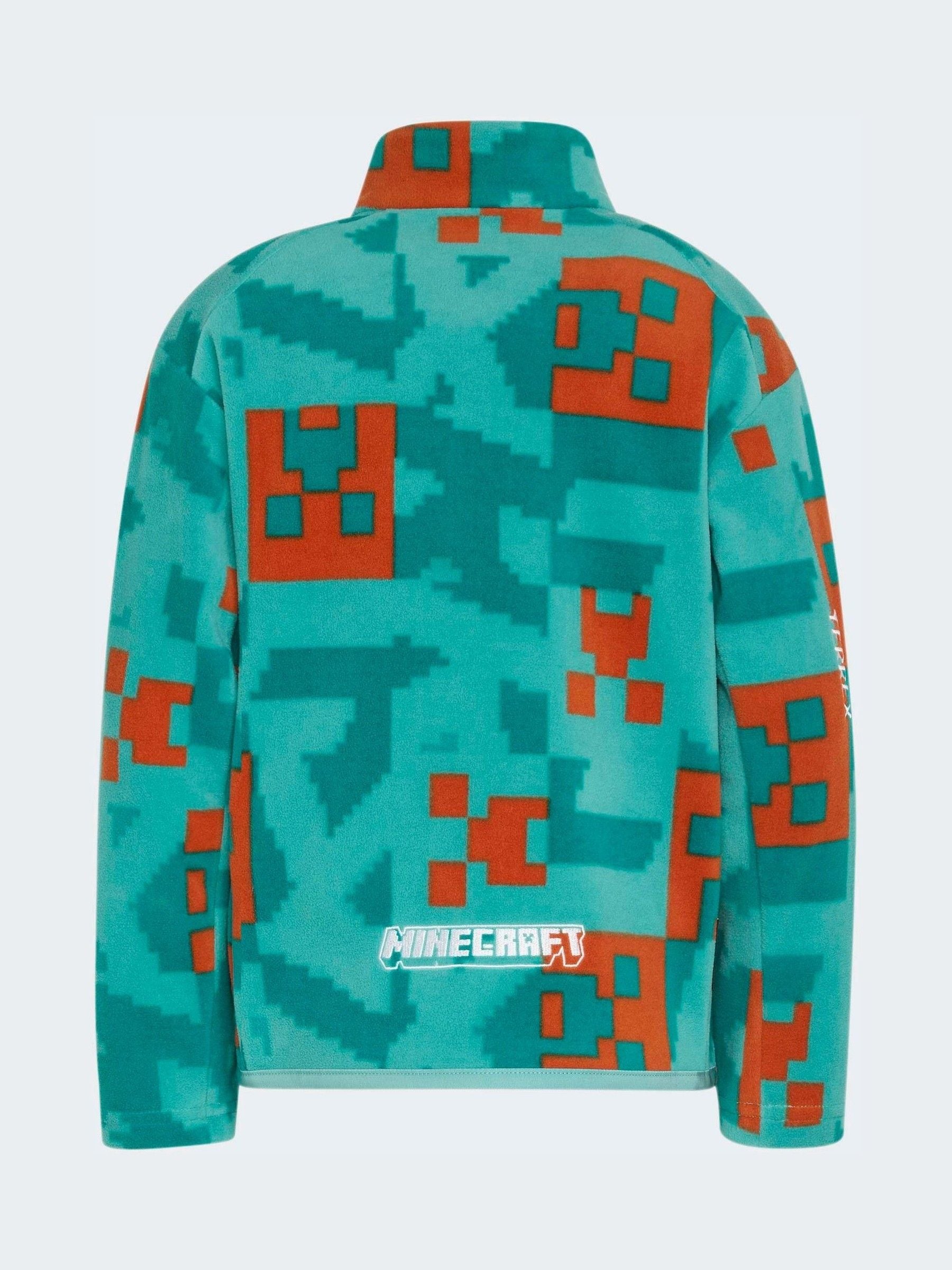 Dsiney Kidz - adidas Green Minecraft Terrex Climawarm Full-zip Fleece Jacket image 5