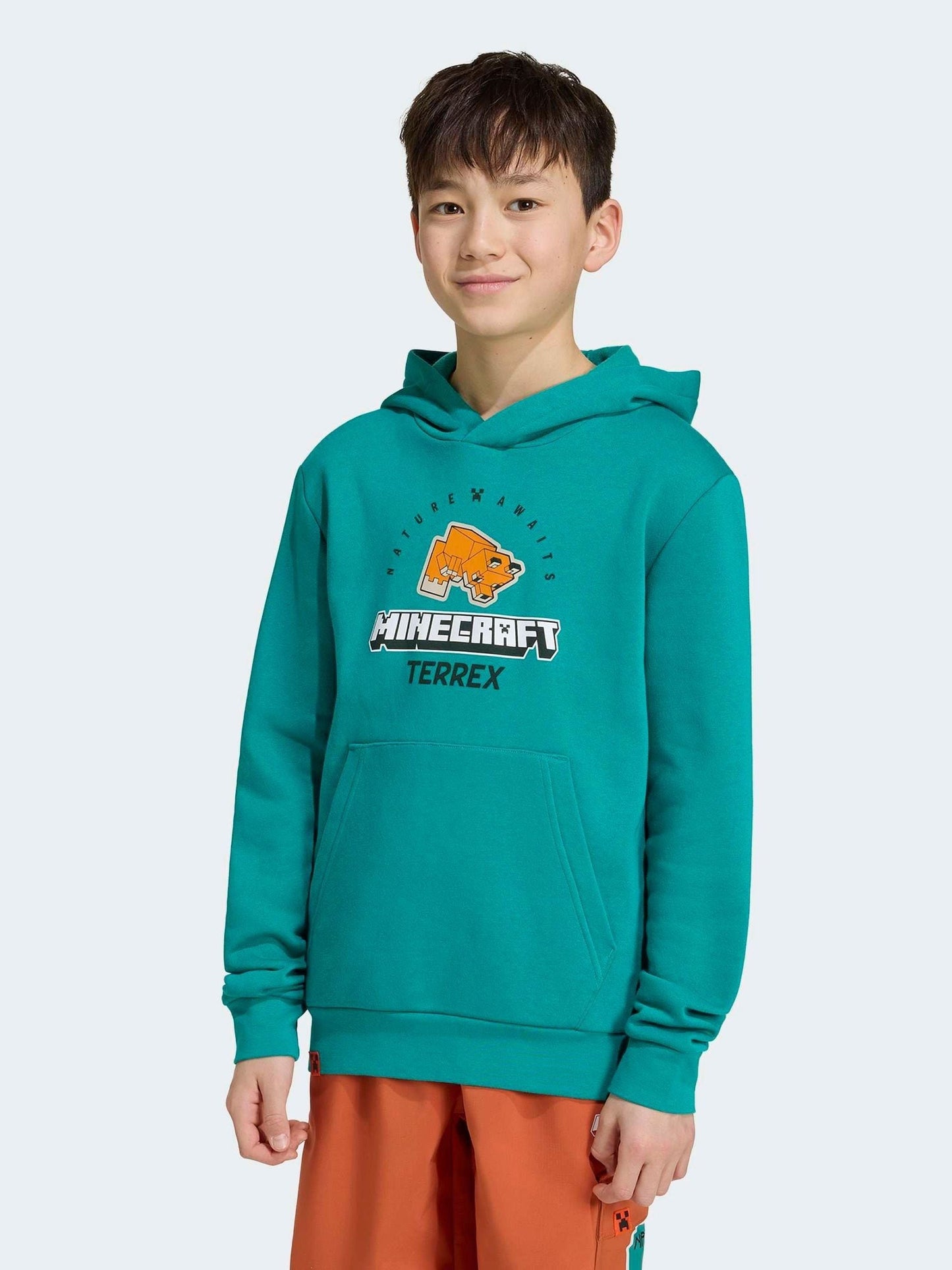 Dsiney Kidz - adidas Terrex Green Minecraft Hoodie image 1