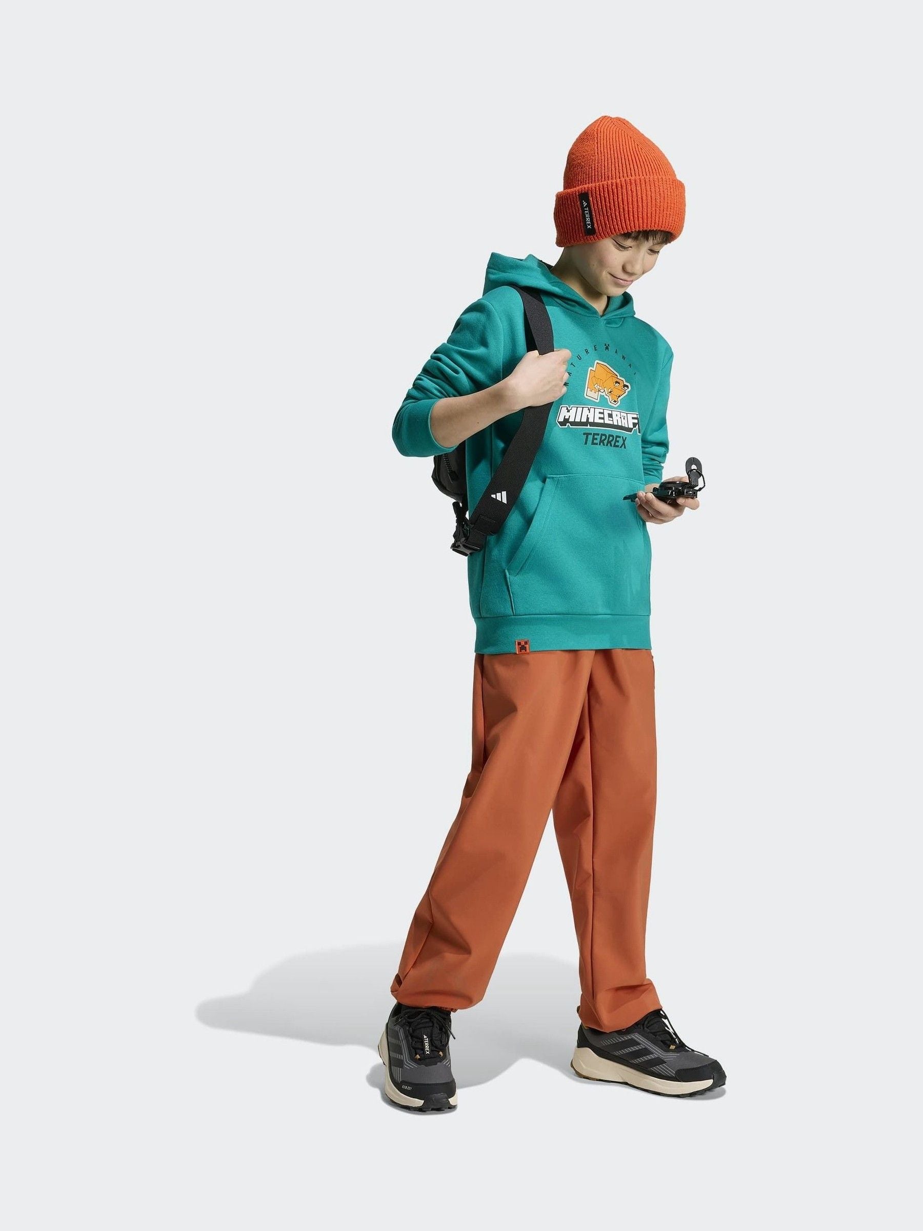 Dsiney Kidz - adidas Terrex Green Minecraft Hoodie image 4