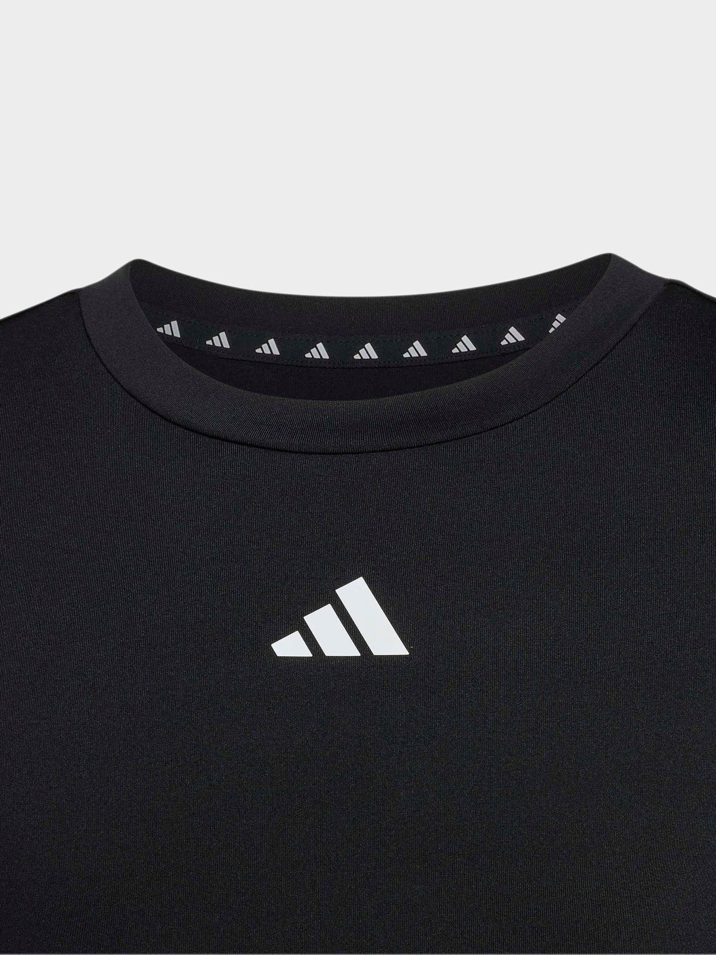 Dsiney Kidz - adidas Black Tech Fit Baselayer T-Shirt image 3