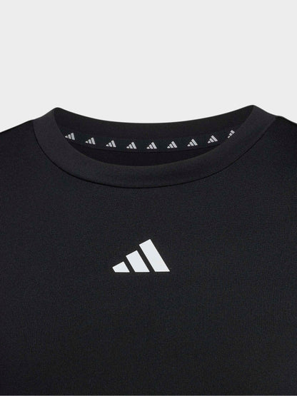 Dsiney Kidz - adidas Black Tech Fit Baselayer T-Shirt image 3