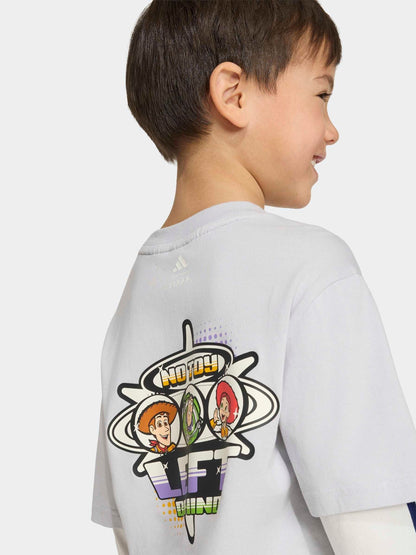 Dsiney Kidz - adidas Grey Pixar Toy Story T-Shirt image 4
