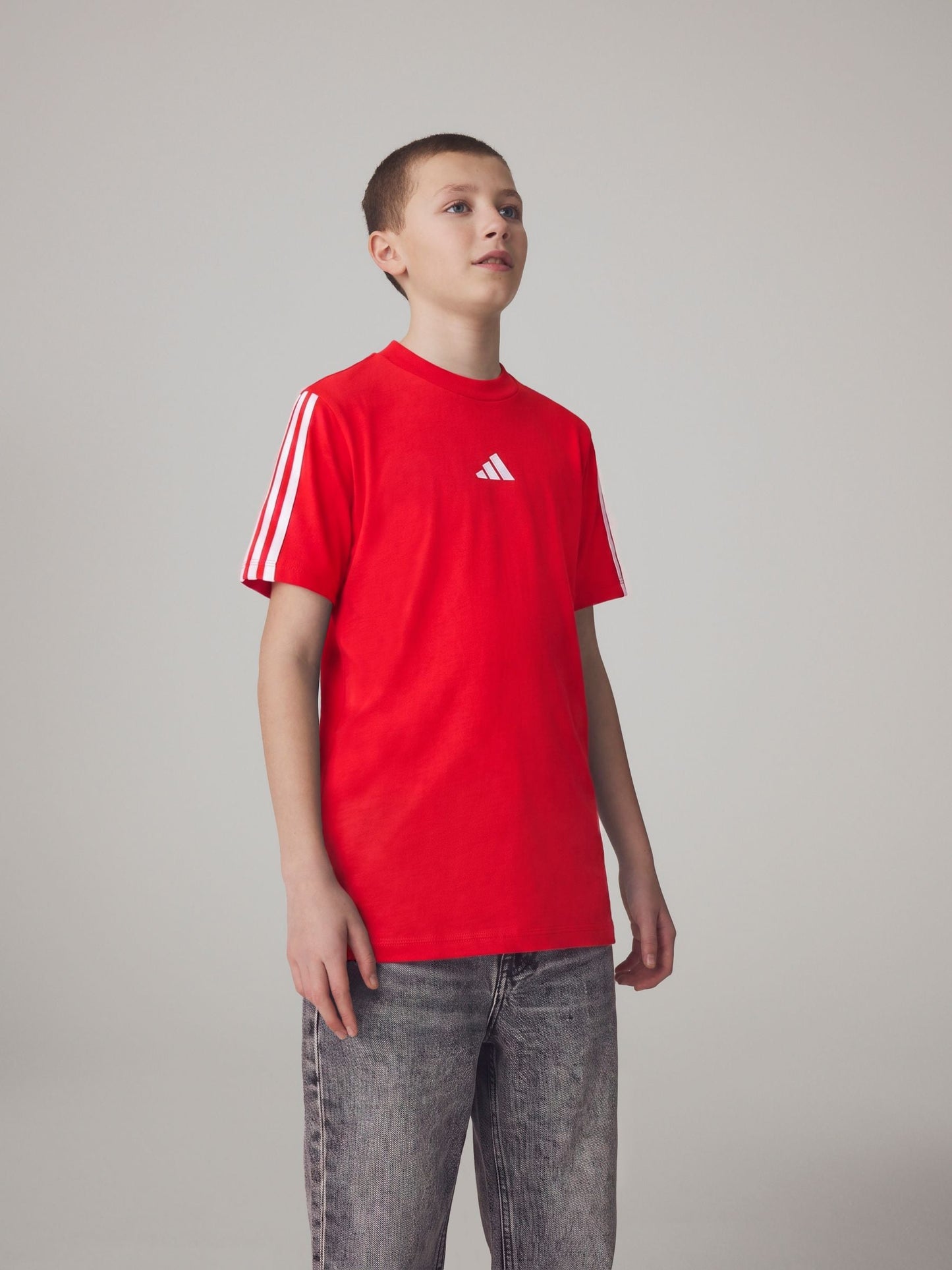Dsiney Kidz - adidas Red/White Essentials Kids T-Shirt image 1