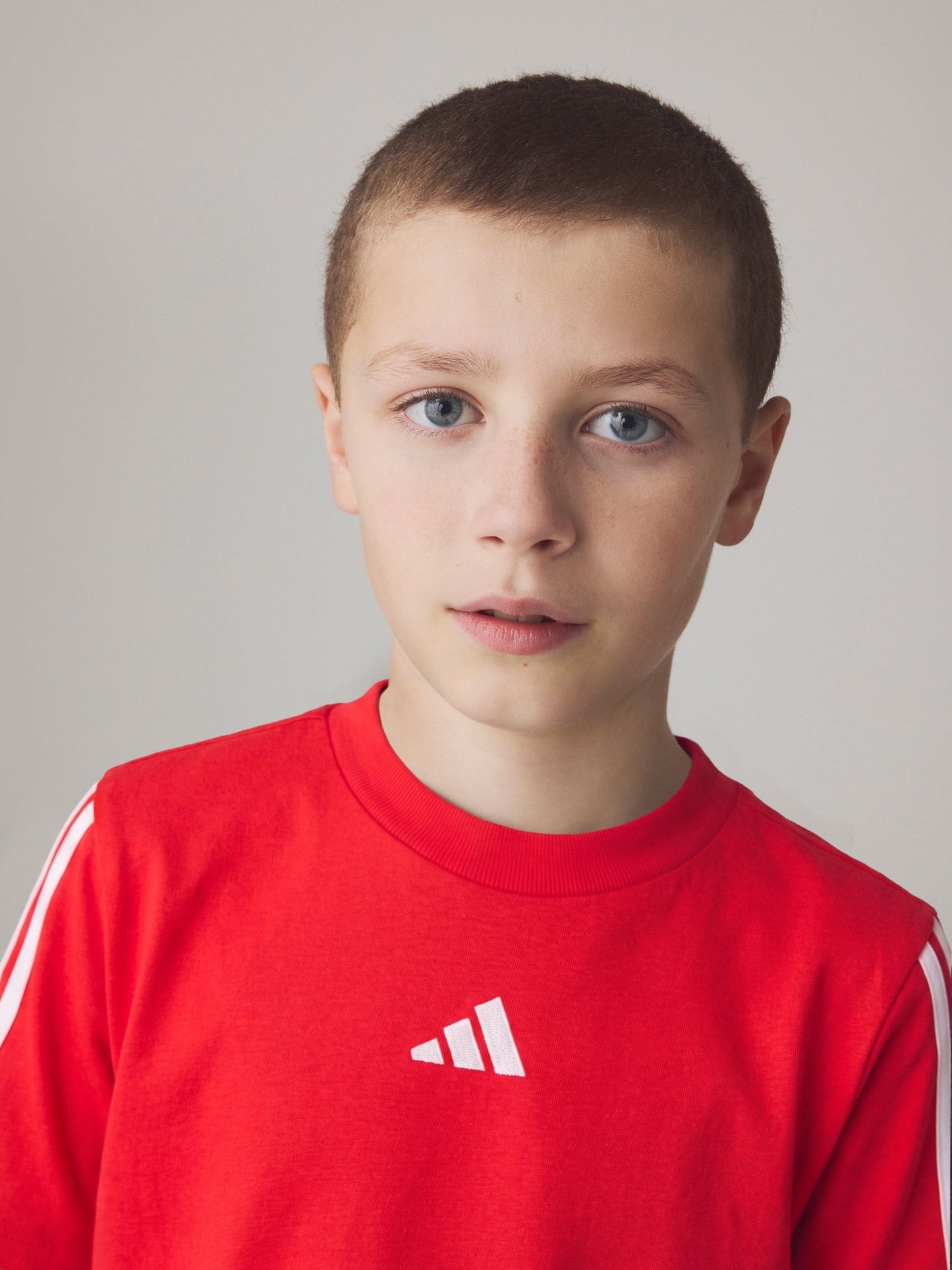 Dsiney Kidz - adidas Red/White Essentials Kids T-Shirt image 3