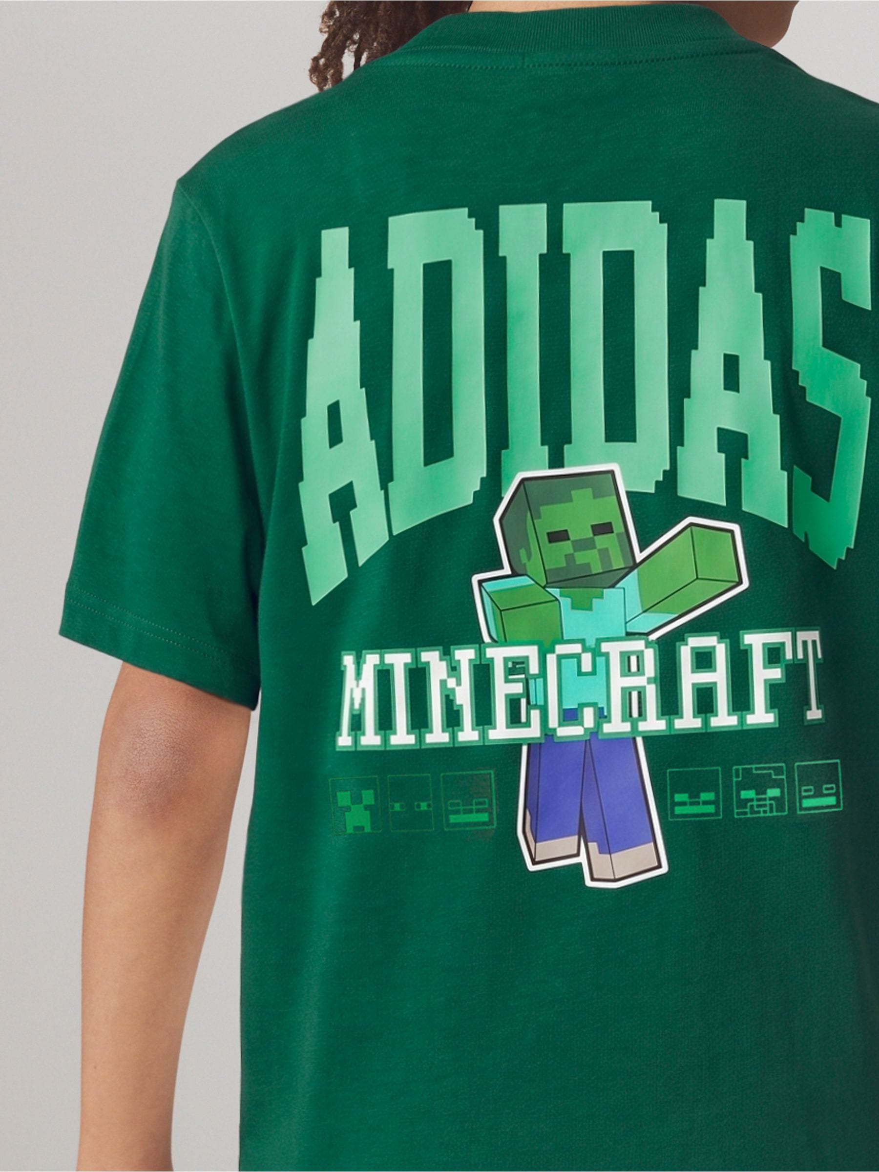 Dsiney Kidz - adidas Green Minecraft Graphic T-Shirt image 3