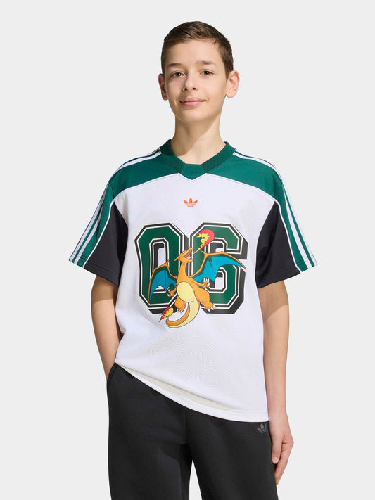 adidas Originals White Pokemon Graphic T-Shirt - image 1