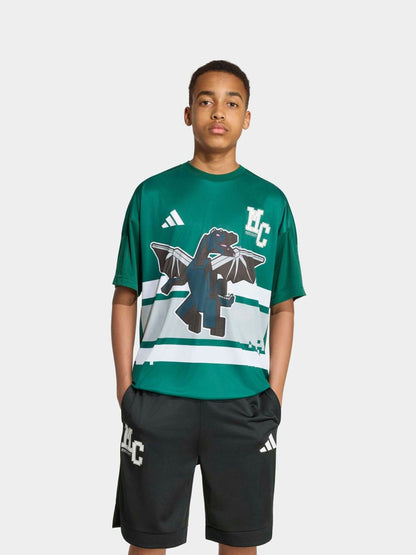 Dsiney Kidz - adidas Green Minecraft T-Shirt image 1