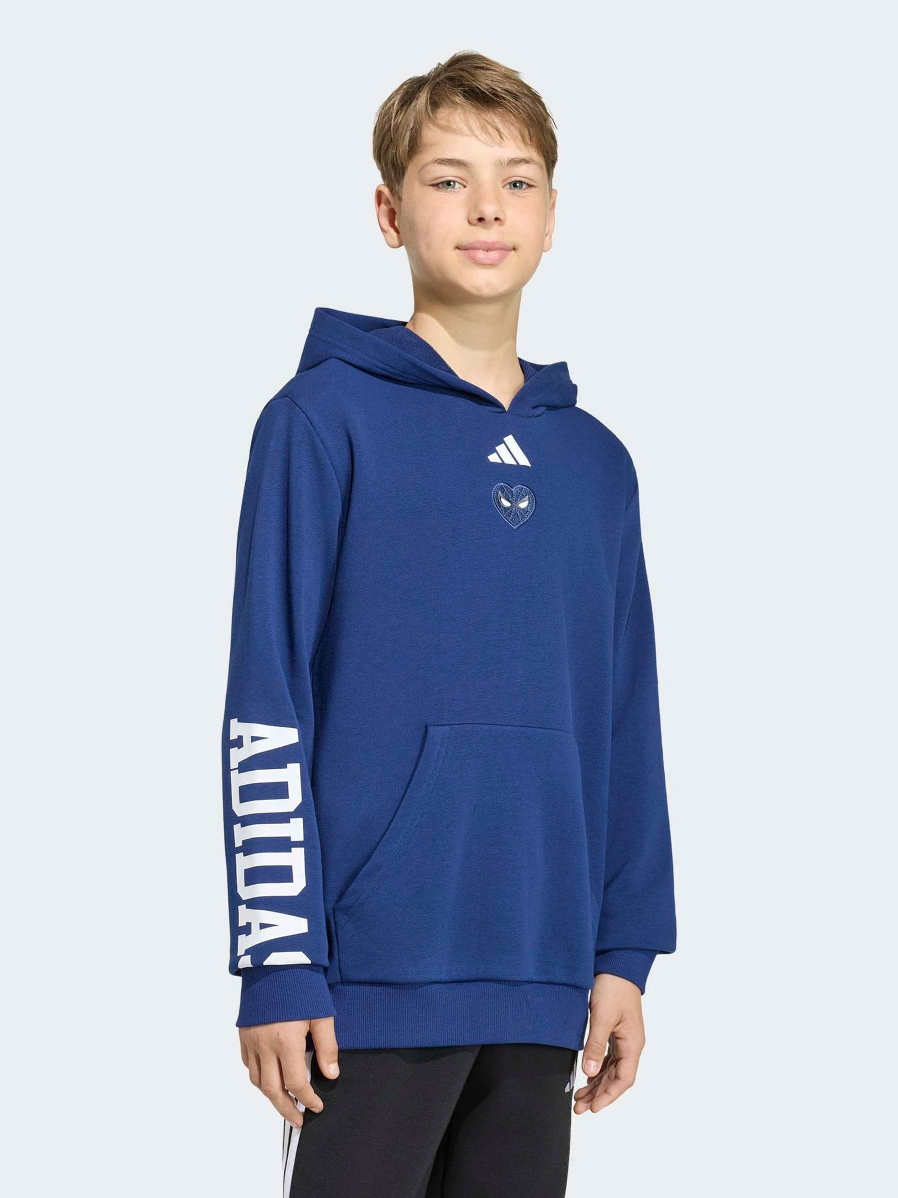 Dsiney Kidz - adidas Blue Marvel Spider-Man Hoodie image 1