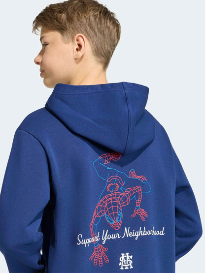 Dsiney Kidz - adidas Blue Marvel Spider-Man Hoodie image 5
