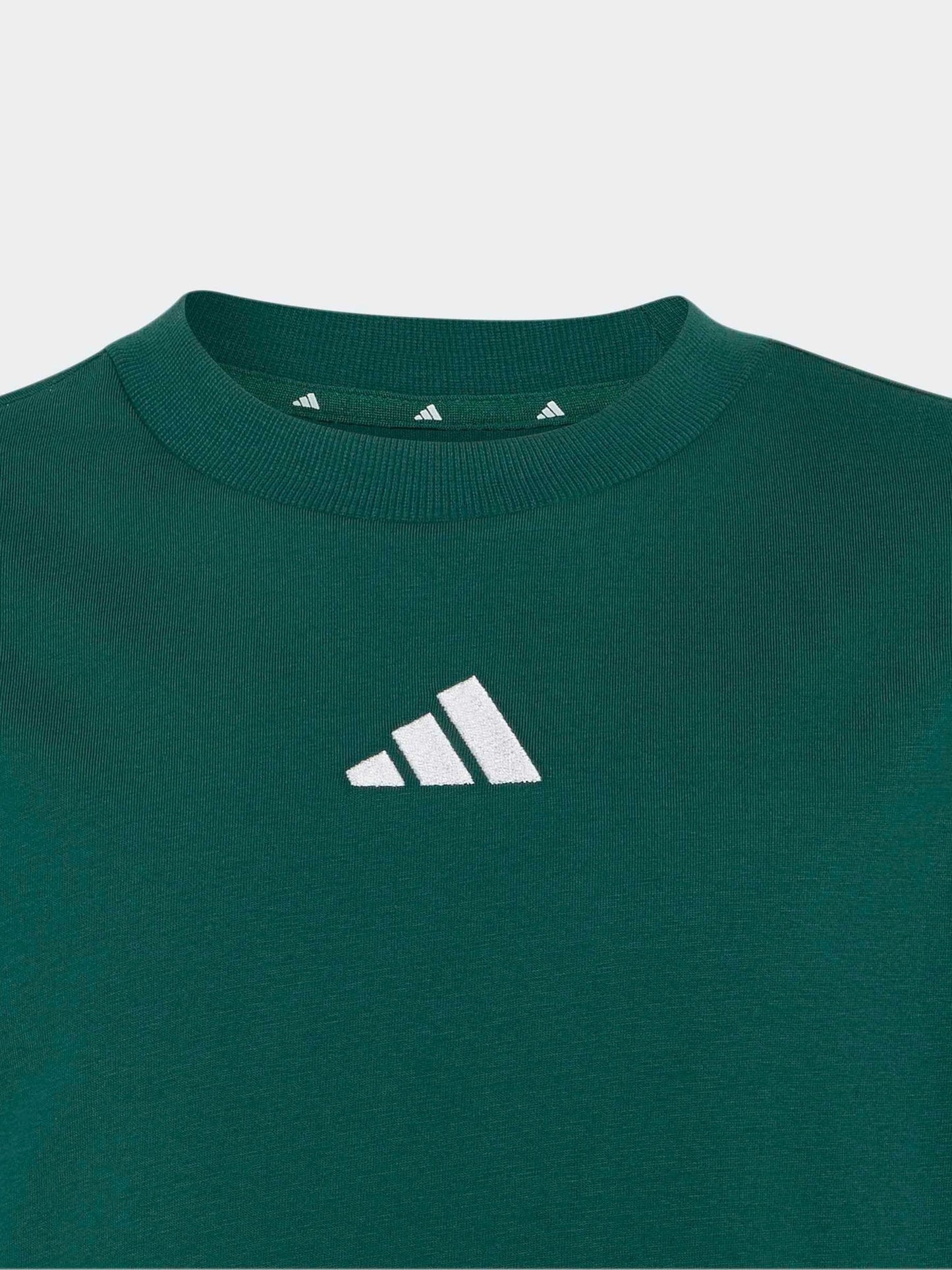 Dsiney Kidz - adidas Green/White Essentials Kids T-Shirt image 3