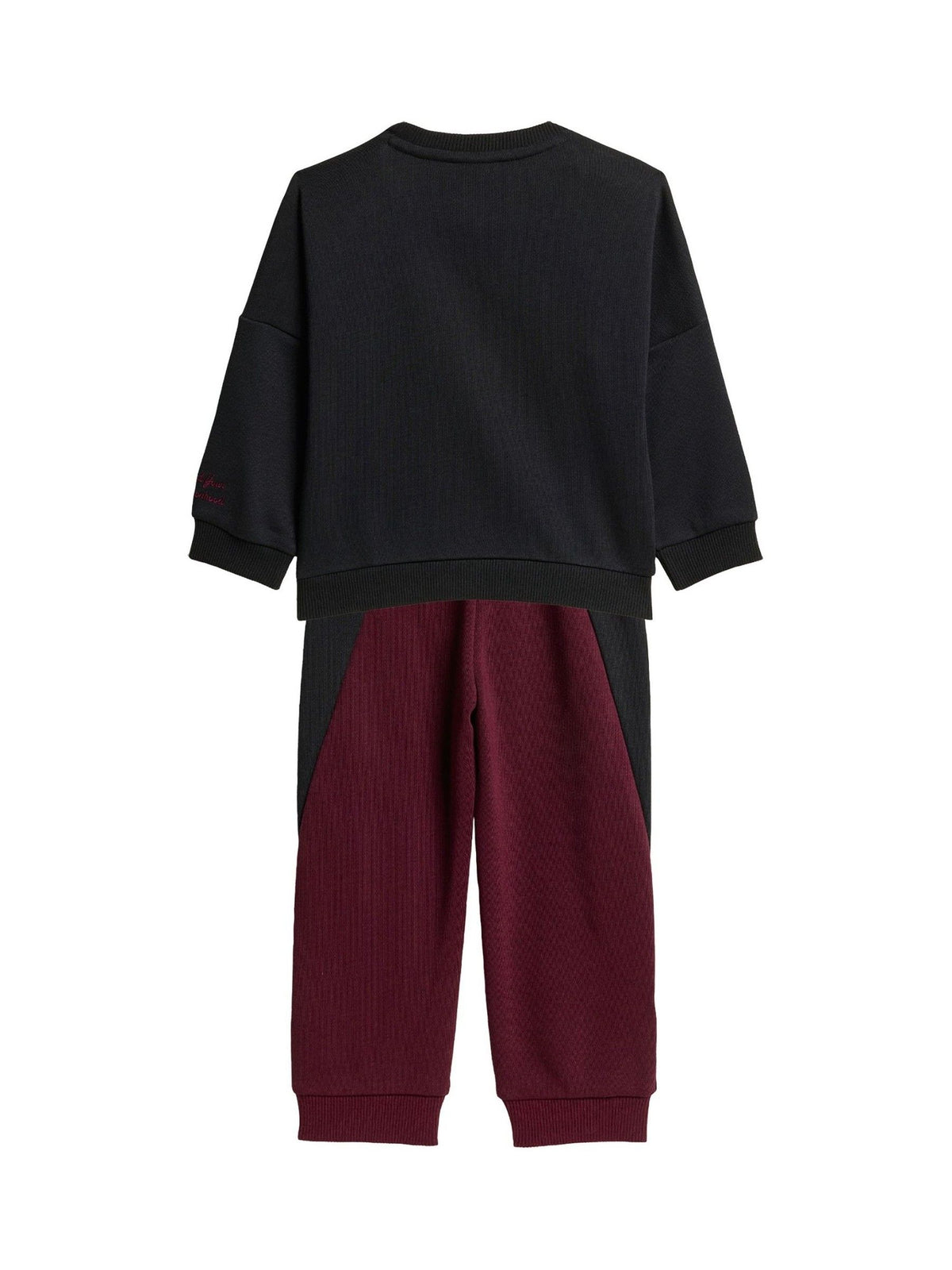 Dsiney Kidz - adidas Black Marvel Spider-Man Joggers Set image 2