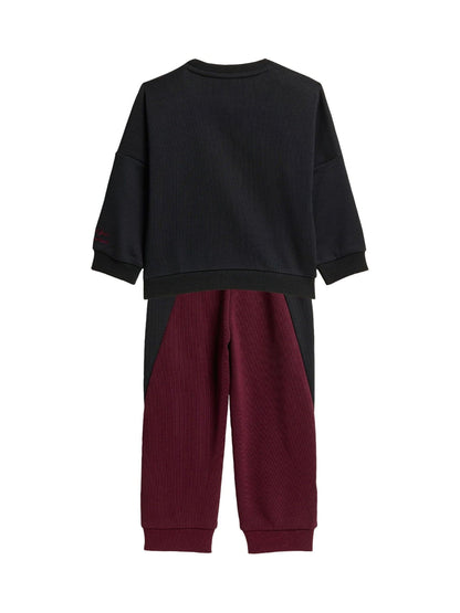 Dsiney Kidz - adidas Black Marvel Spider-Man Joggers Set image 2
