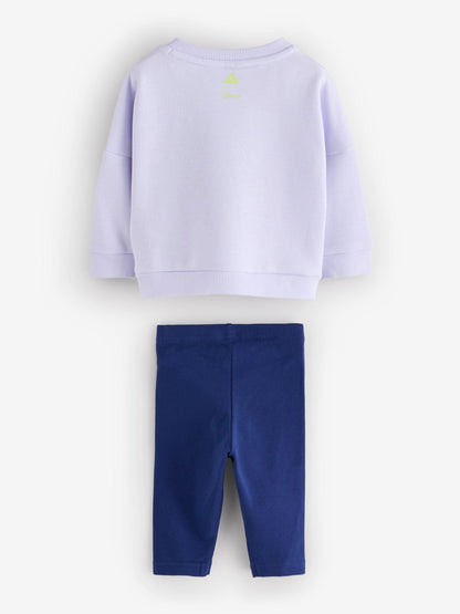 Dsiney Kidz - adidas Purple Infant Disney Moana Sweat Top and Joggers Set image 2