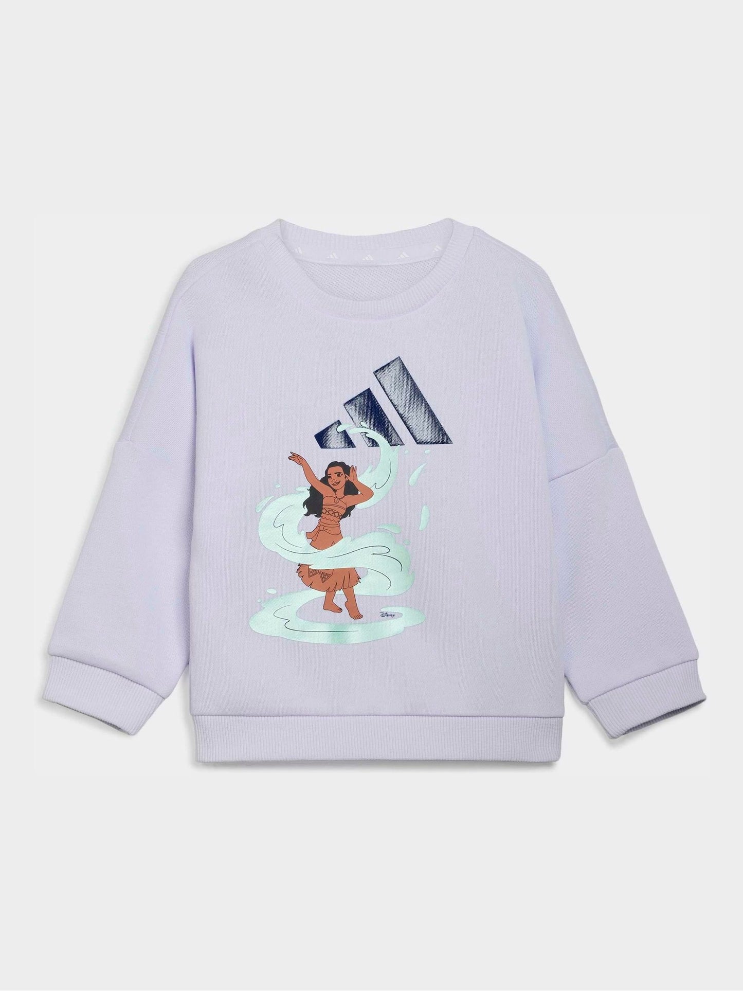 Dsiney Kidz - adidas Purple Infant Disney Moana Sweat Top and Joggers Set image 3