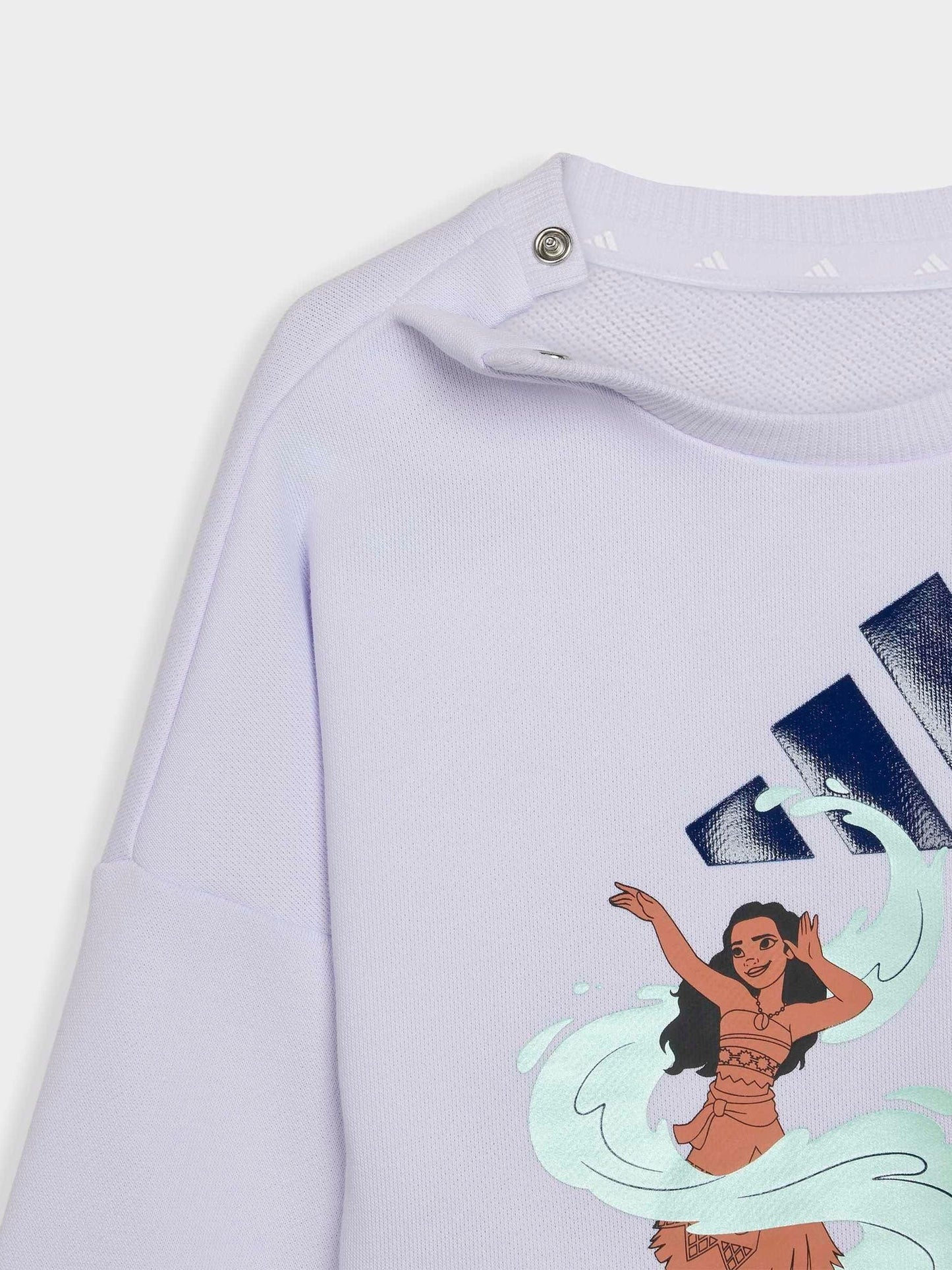 Dsiney Kidz - adidas Purple Infant Disney Moana Sweat Top and Joggers Set image 7