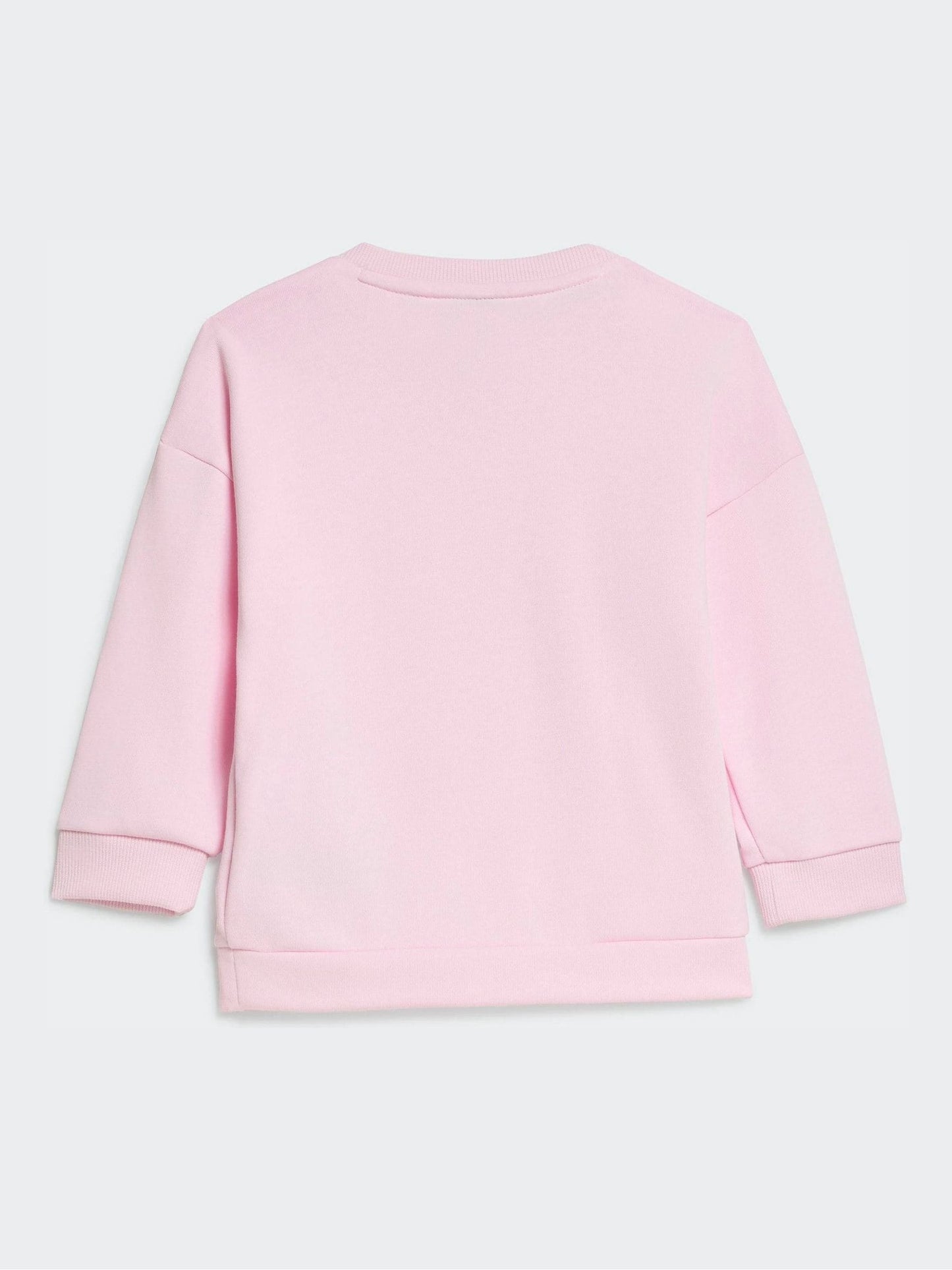 adidas Pink Sweat Top & Joggers Set image 3