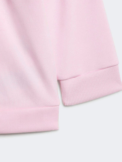 adidas Pink Sweat Top & Joggers Set image 6
