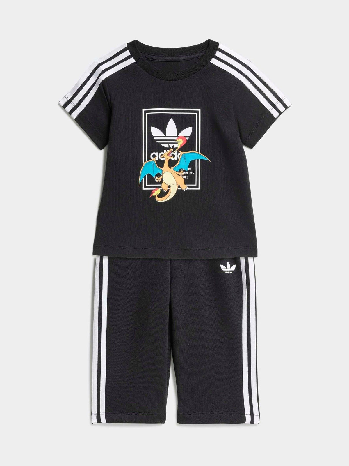 adidas Originals Black T-Shirt and Joggers Set - image 1