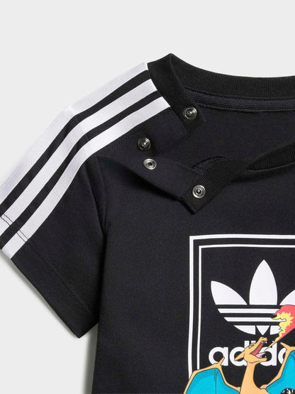 adidas Originals Black T-Shirt and Joggers Set - image 2