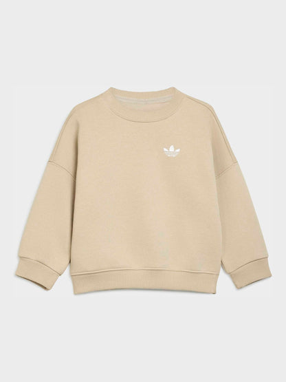 adidas Originals Brown Crew Neck Joggers Set image 2