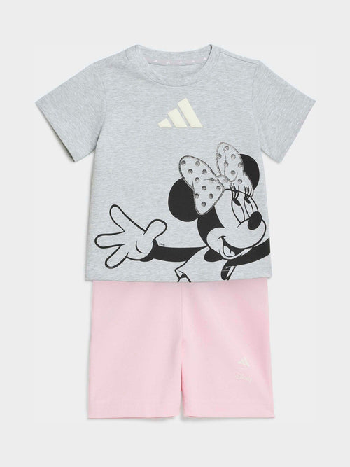 Dsiney Kidz - adidas Grey Disney Minnie Mouse Top and Shorts Set image 1