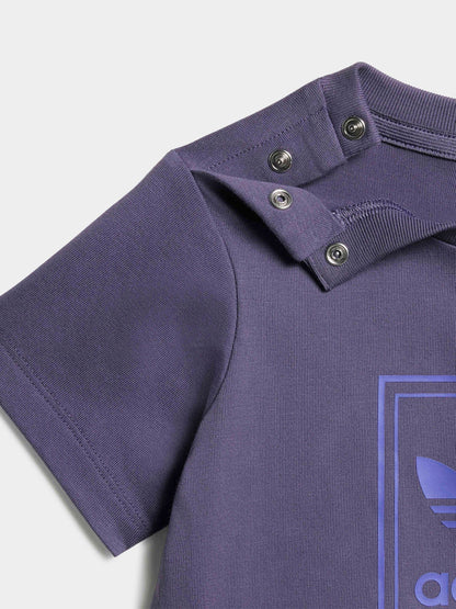 adidas Originals Purple T-Shirt and Shorts Set - image 5
