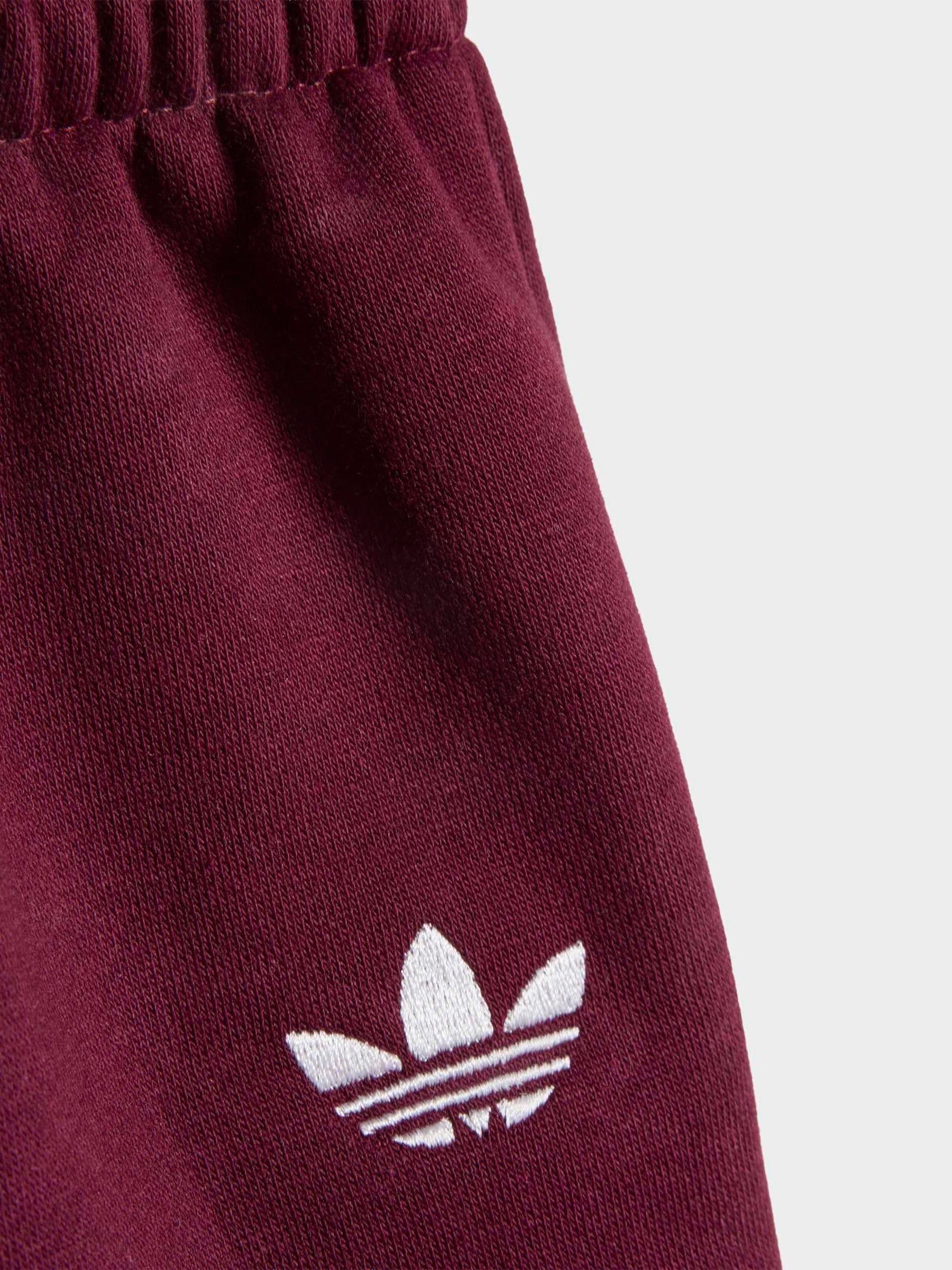 adidas Originals Red Hoodie Jogger Set image 6