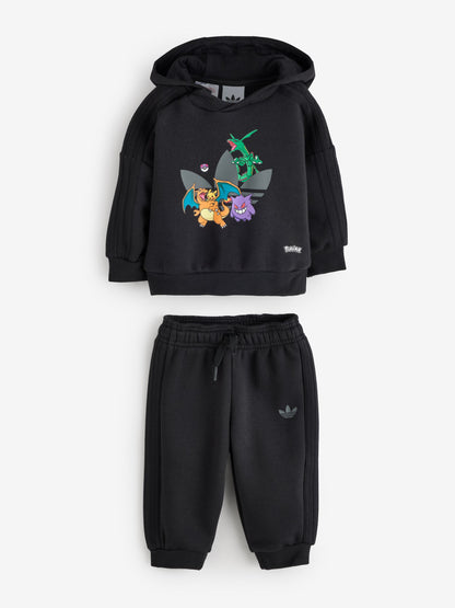 adidas Originals Black Pokemon Graphic Tracksuit - image 1