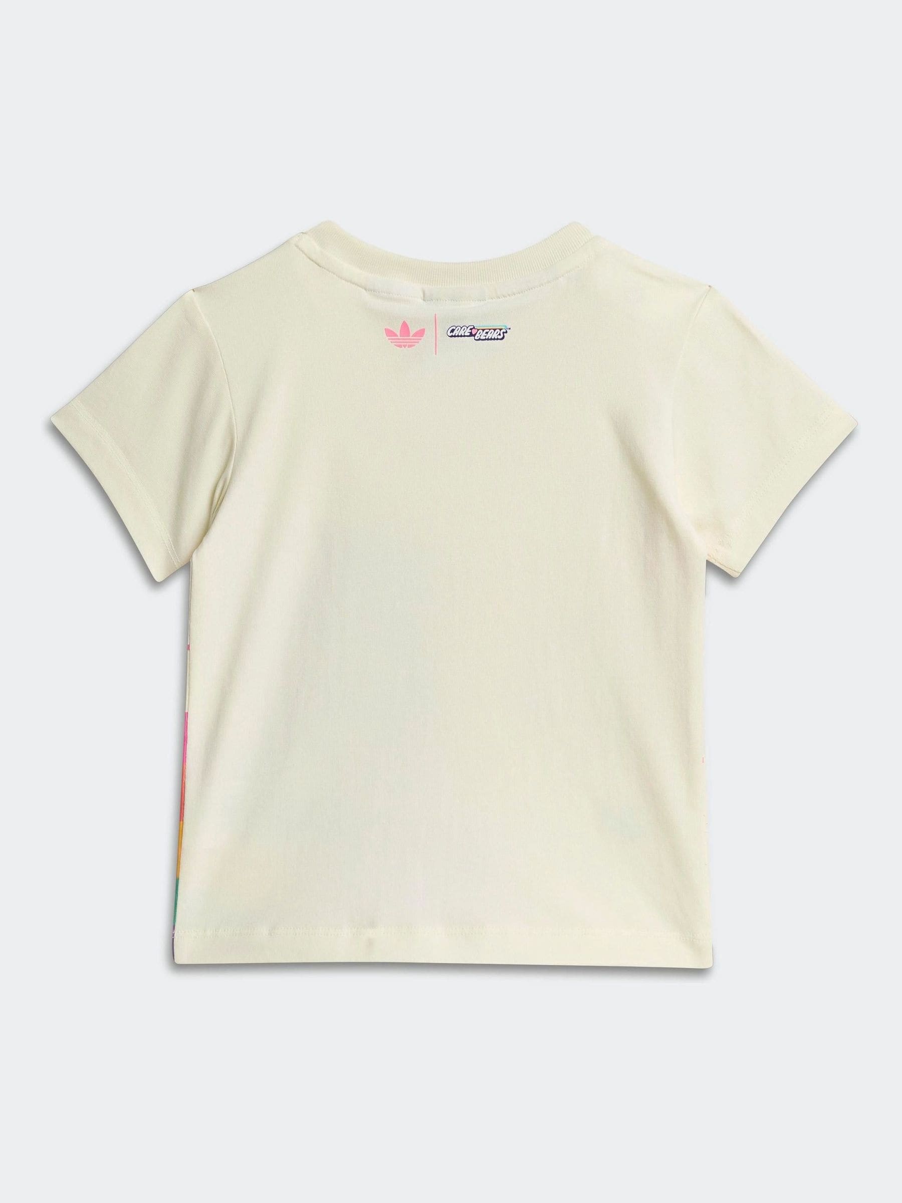 Dsiney Kidz - adidas Originals White Care Bears T-Shirt and Shorts Set image 3