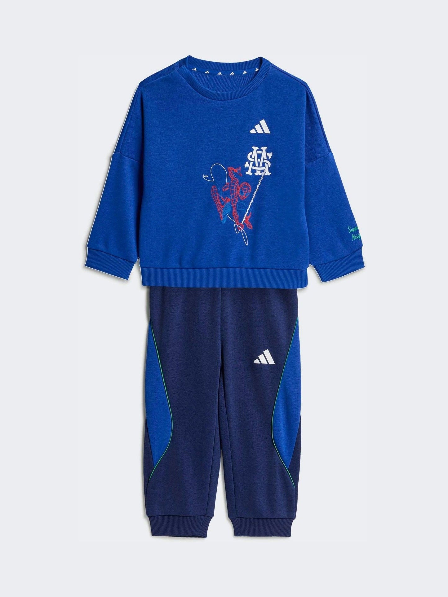 Dsiney Kidz - adidas Blue Marvel Spider-Man Joggers Set image 1