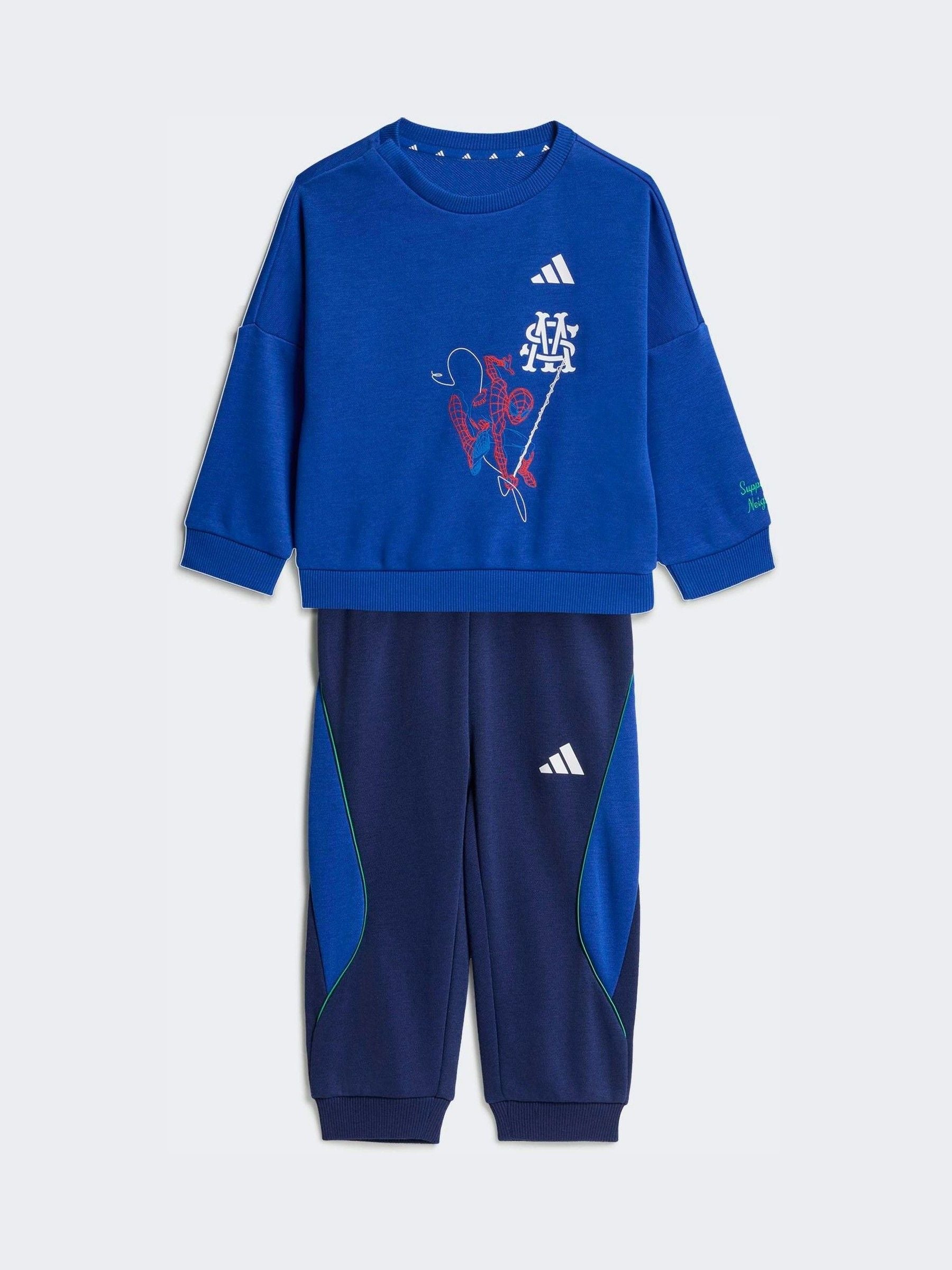 Dsiney Kidz - adidas Blue Marvel Spider-Man Joggers Set image 1