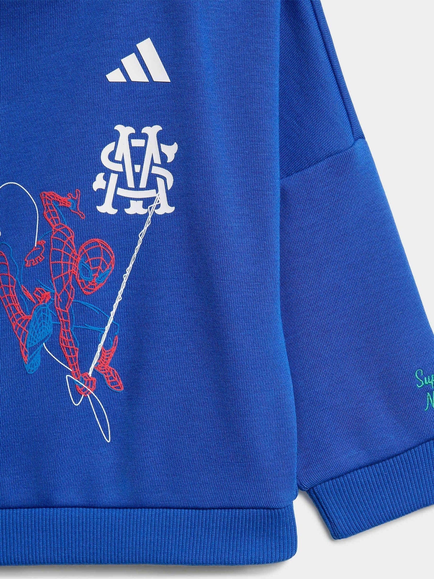 Dsiney Kidz - adidas Blue Marvel Spider-Man Joggers Set image 6