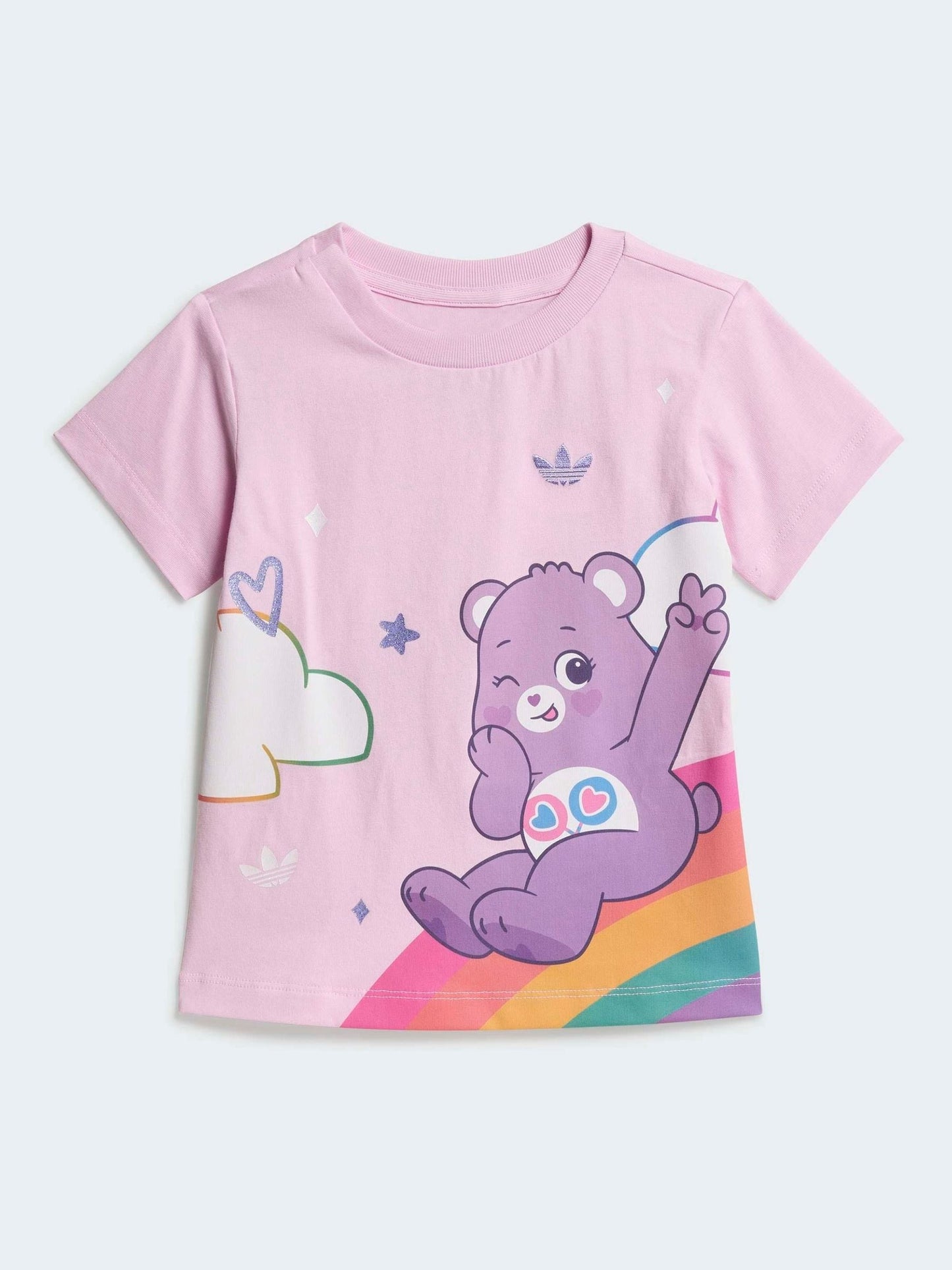Dsiney Kidz - adidas Originals Pink Care Bears Top and Shorts Set image 2