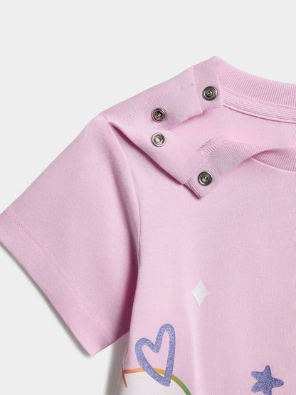Dsiney Kidz - adidas Originals Pink Care Bears Top and Shorts Set image 5