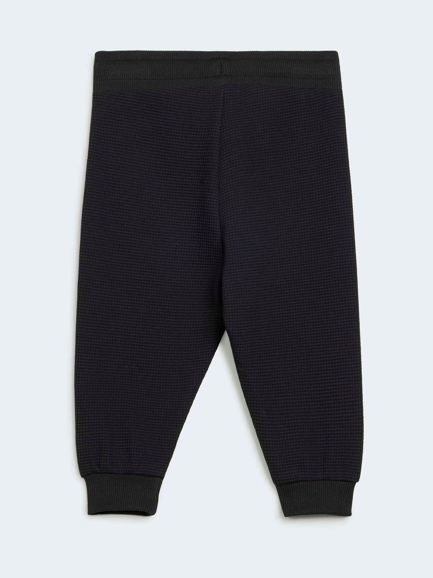 Dsiney Kidz - adidas Originals Black Waffle Texture Top and Joggers Set image 3