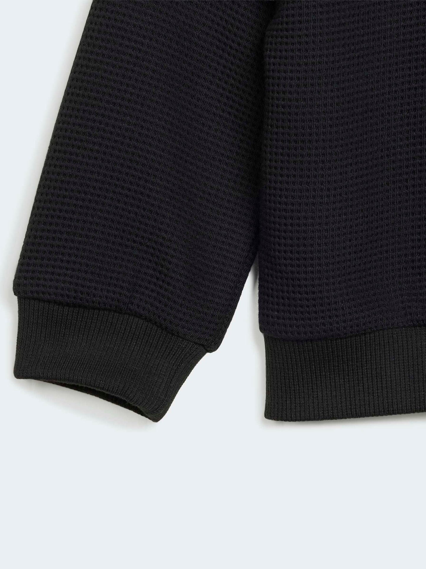 Dsiney Kidz - adidas Originals Black Waffle Texture Top and Joggers Set image 5
