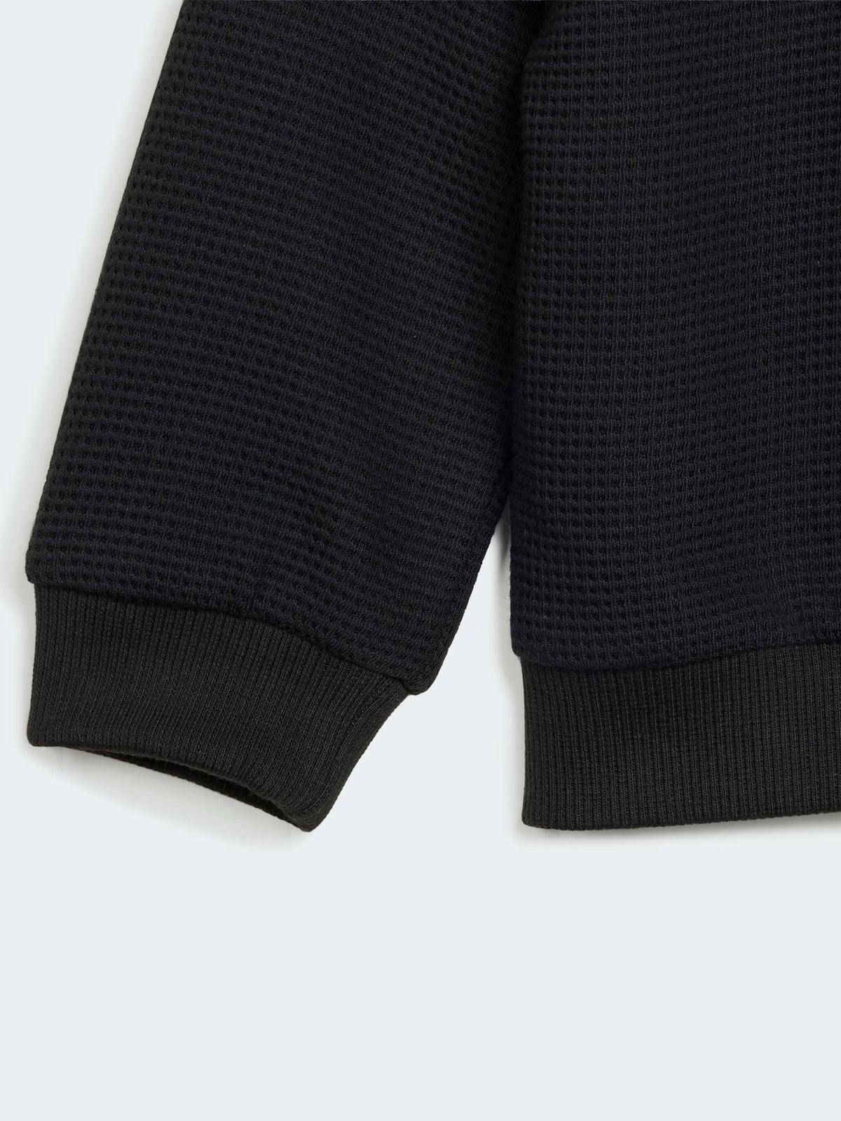 Dsiney Kidz - adidas Originals Black Waffle Texture Top and Joggers Set image 5