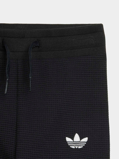Dsiney Kidz - adidas Originals Black Waffle Texture Top and Joggers Set image 6