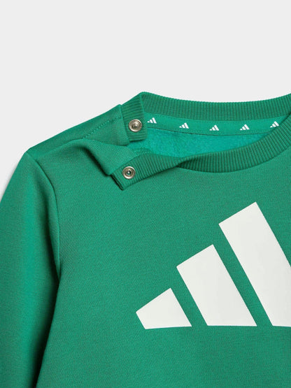 adidas Green 240 Sweat Top and Joggers Set image 5